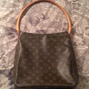 Authentic Genuine Louis Vuitton Large Looping Bag